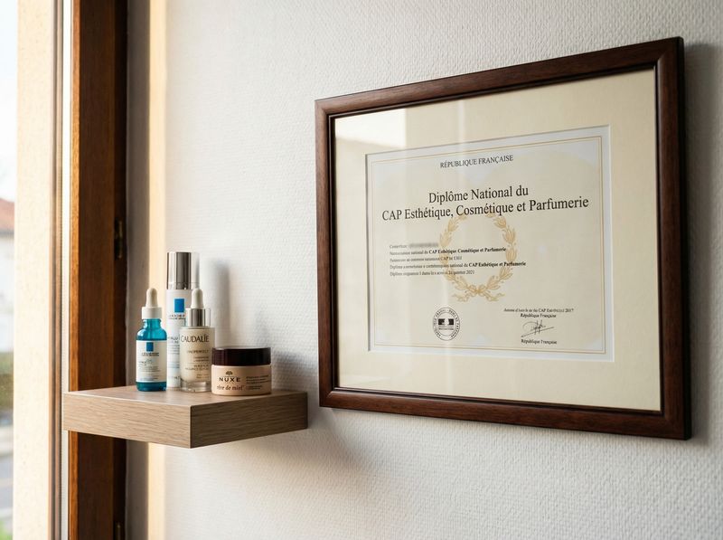 Diplôme CAP Esthétique de Laura Goricha experte IPL